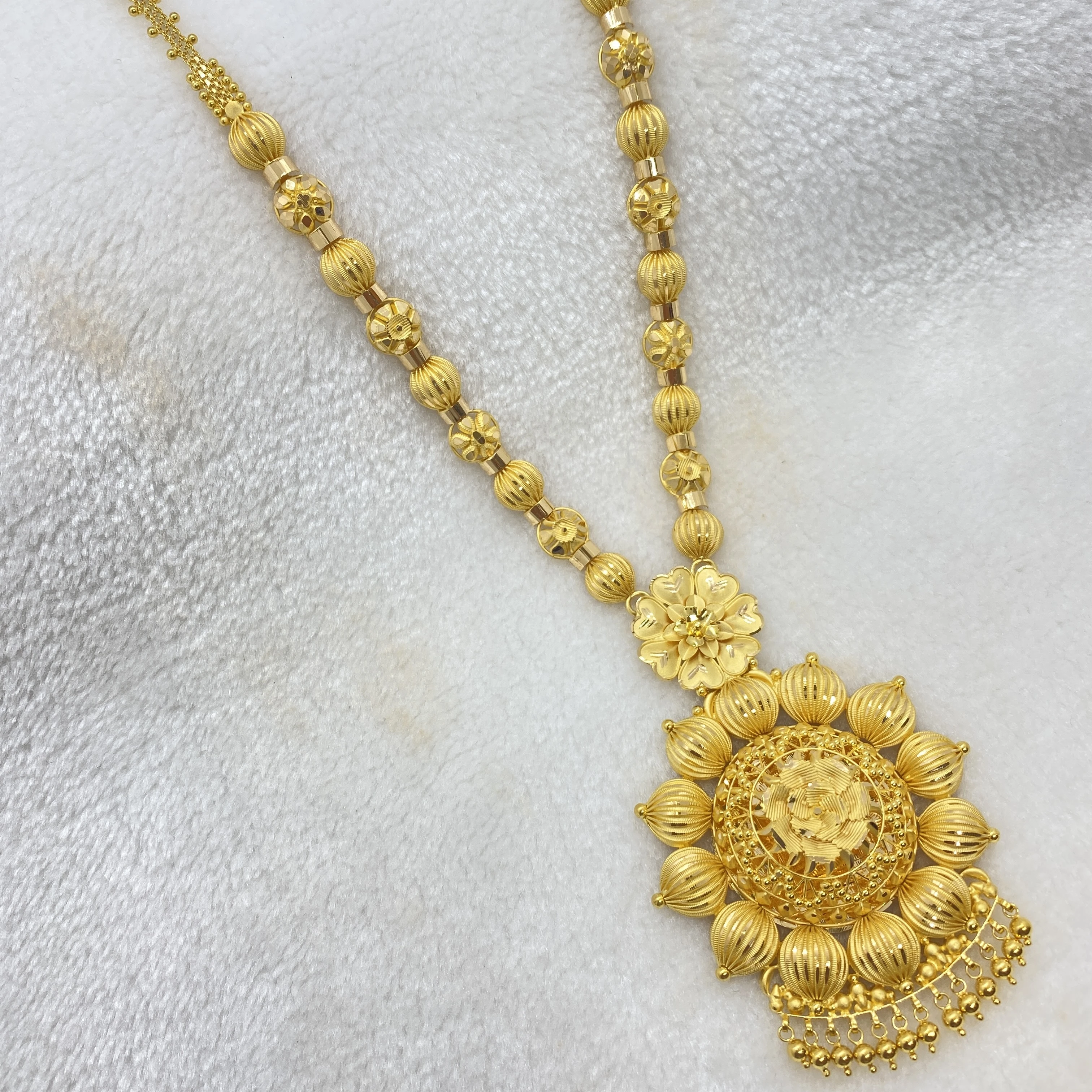 Fancy Long Flower Design Haram Gj0017