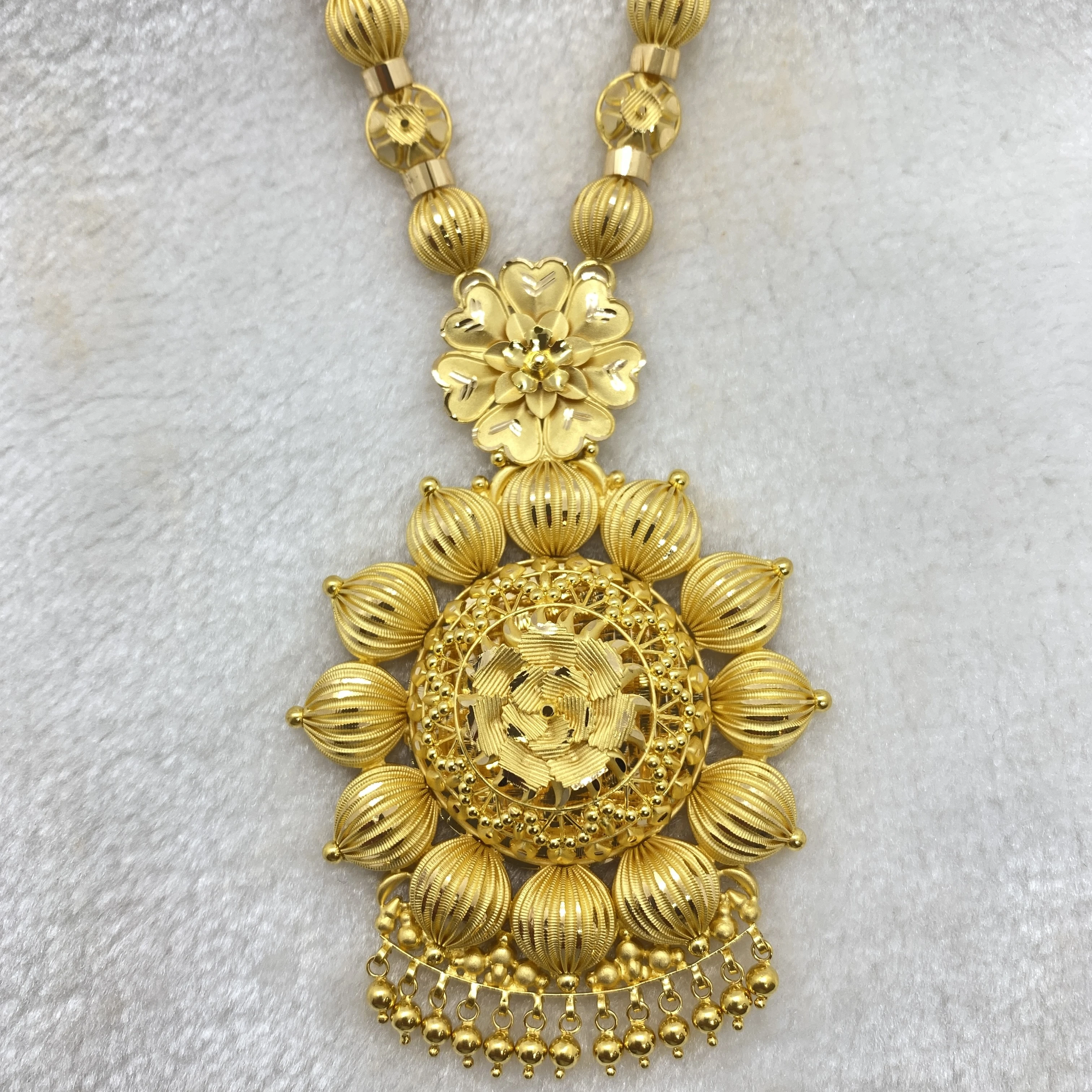 Fancy Long Flower Design Haram Gj0017