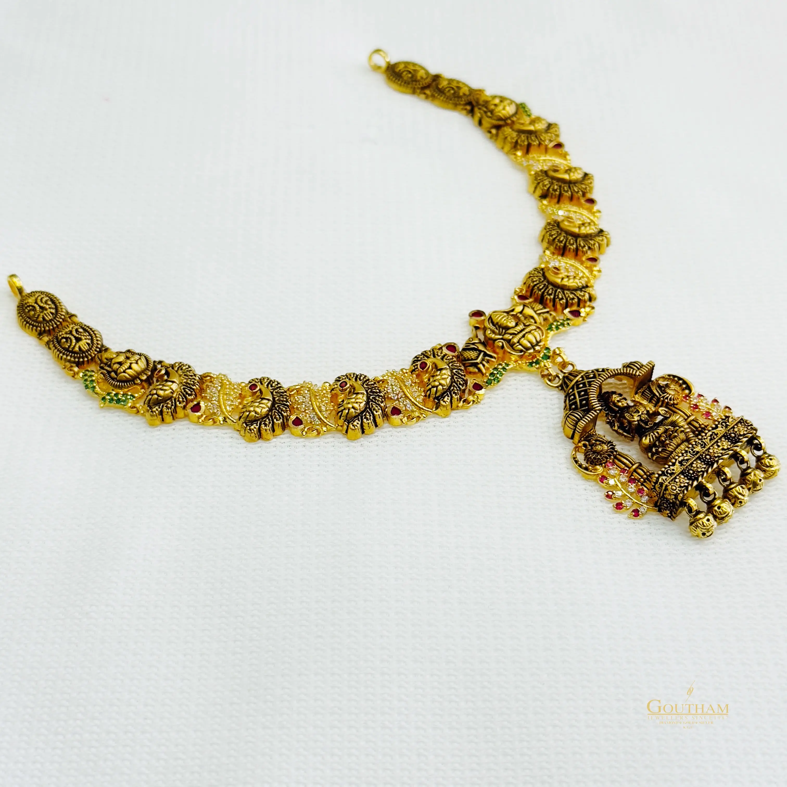Fancy Lakshmi Vriksha Necklace