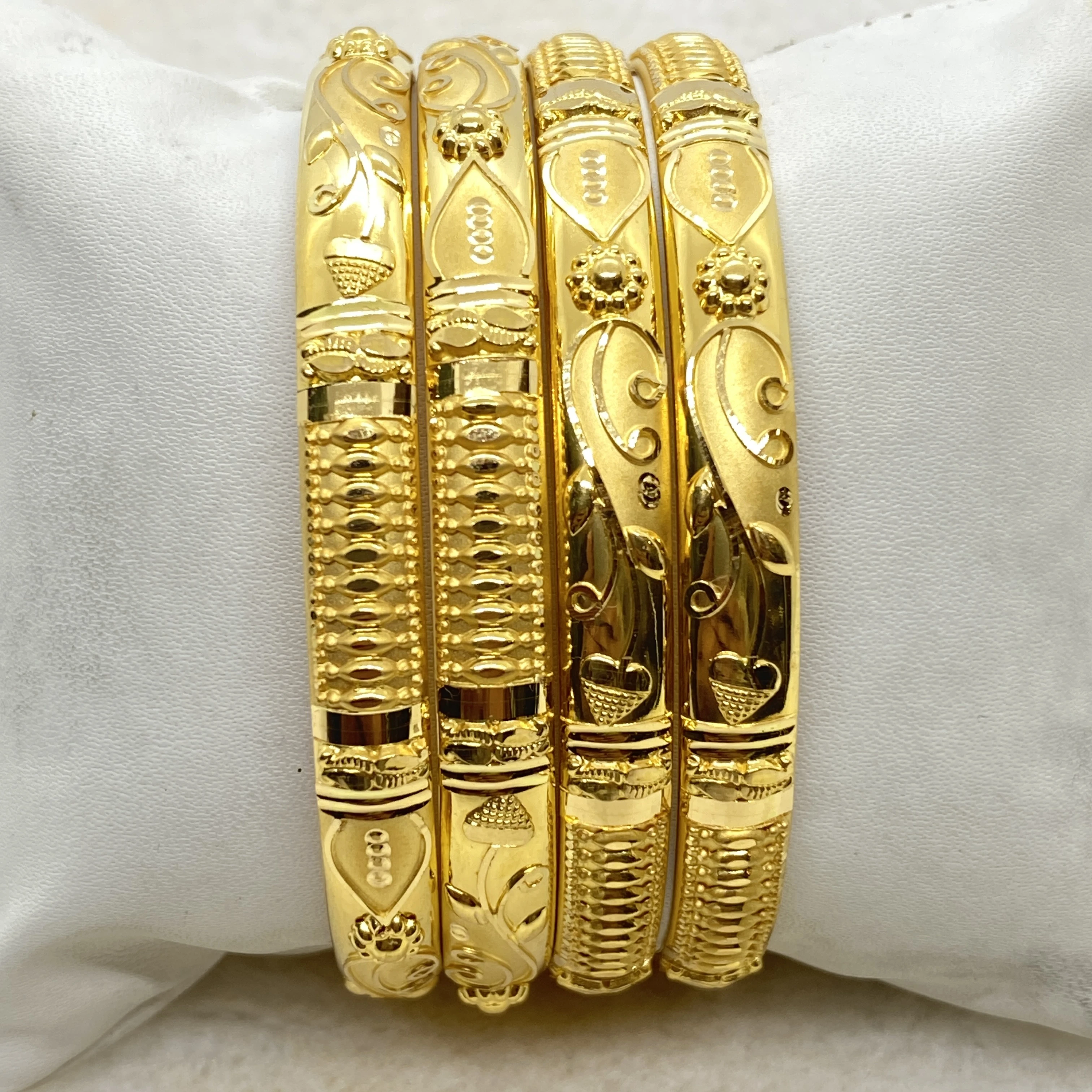 Fancy Plain Bengali Bangles Gj0045