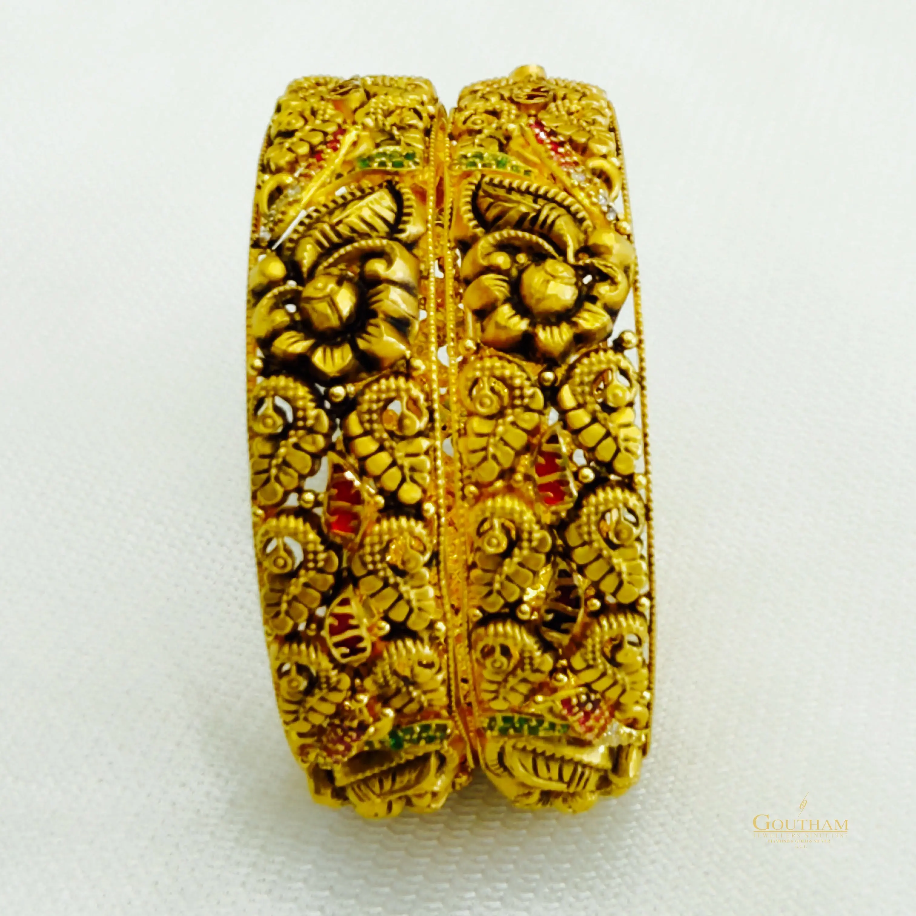 Fancy Antique Extravaganza Bangles