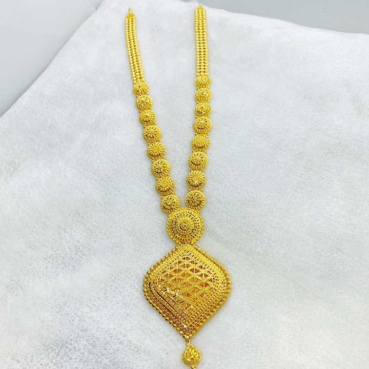 Fancy Long Calcutta Plain Haaram Gj251