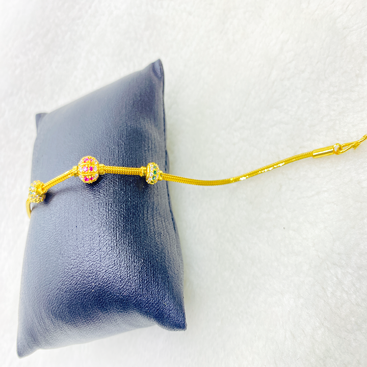 Fancy Ladies Cz Balls Bracelet Gj0109
