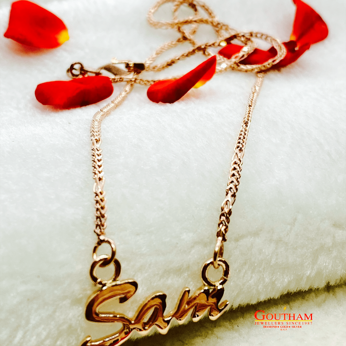 Fancy Exclusive Name Dollar Chain Gj0293