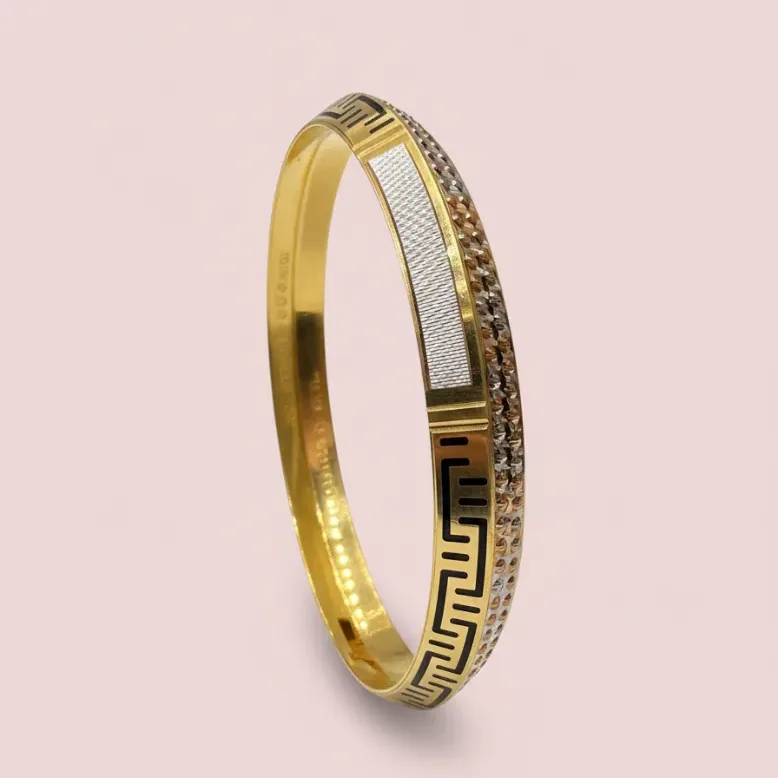 Fancy Gents Multiple Polished Kada
