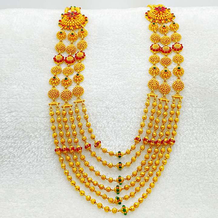 Fancy Antique Mang Mugapu Rani Haaram Gj0190