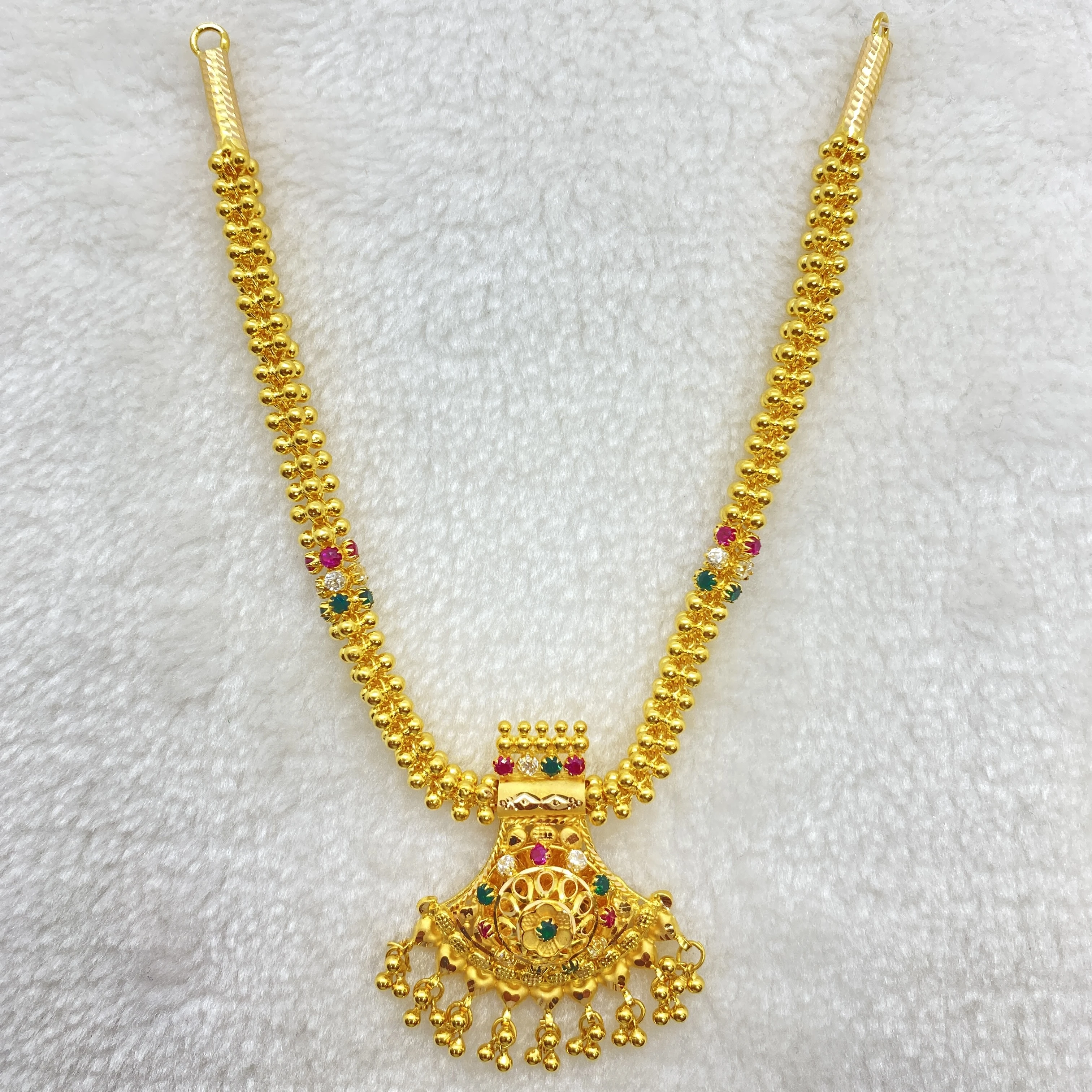 Fancy Ball Necklace Gj0038