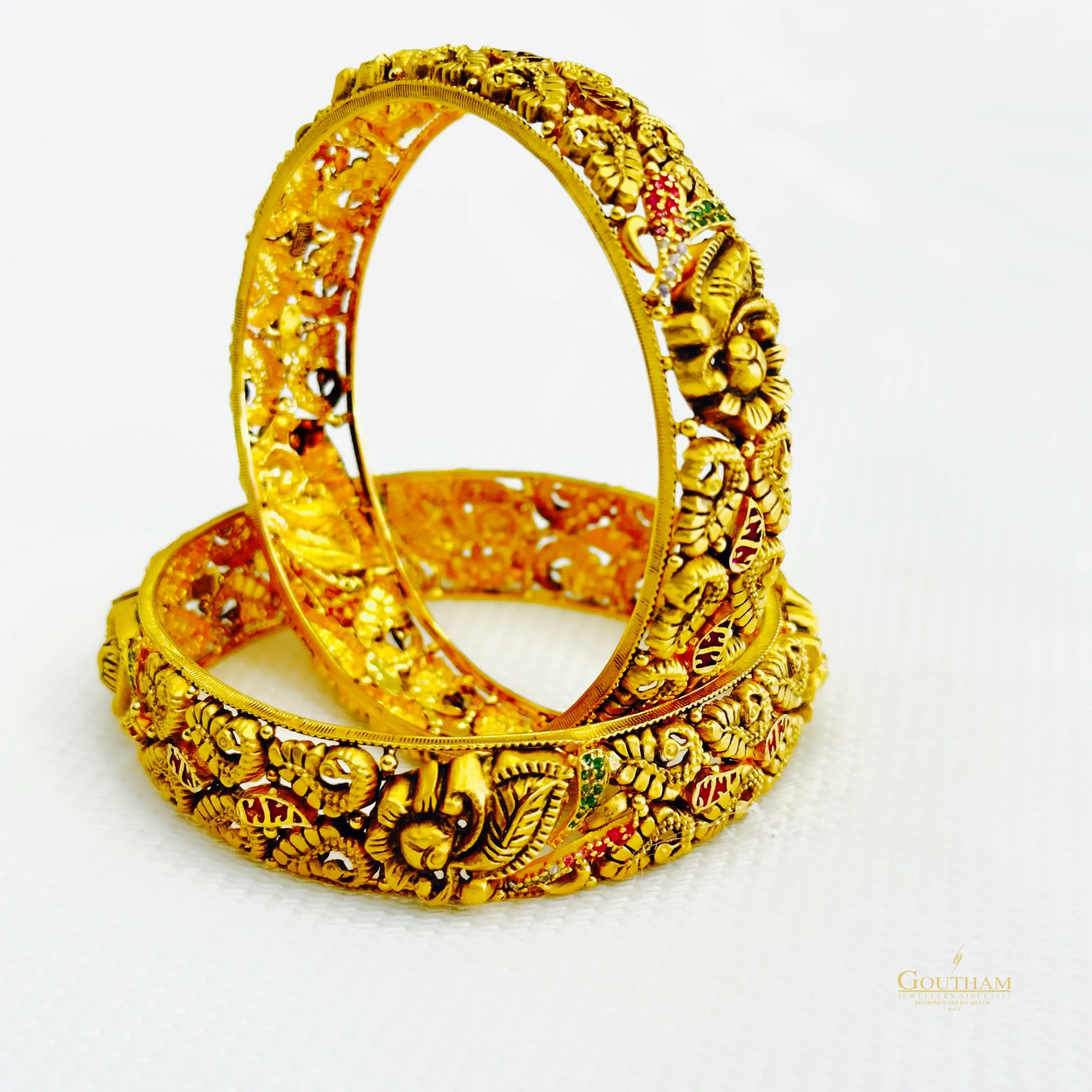 Fancy Antique Extravaganza Bangles