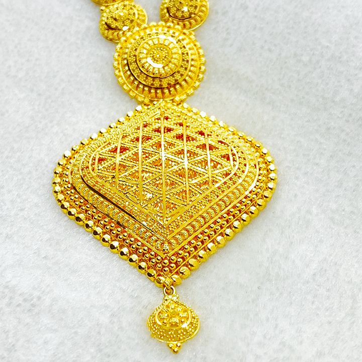 Fancy Long Calcutta Plain Haaram Gj251