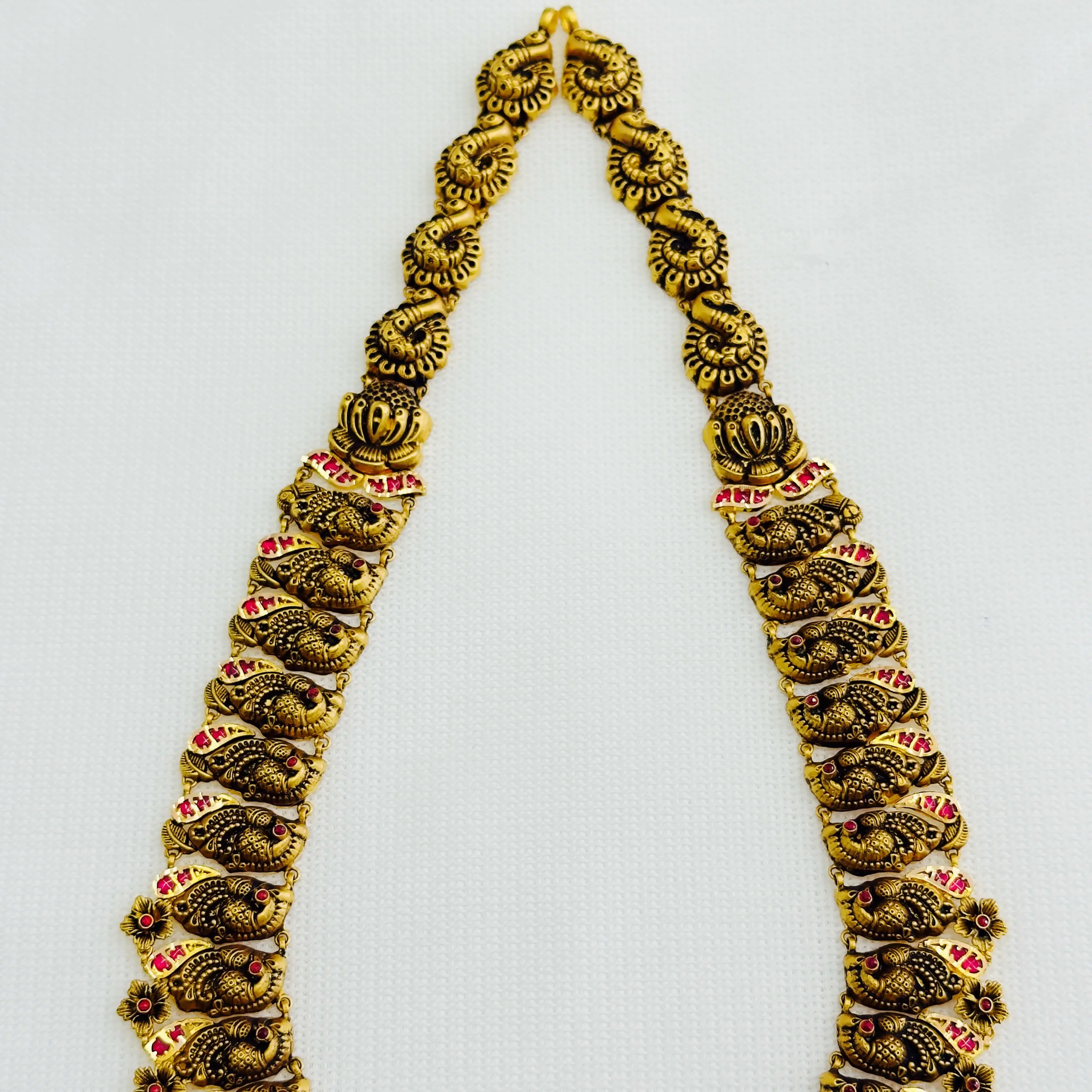 Fancy Antique Lakshmi Long Harram