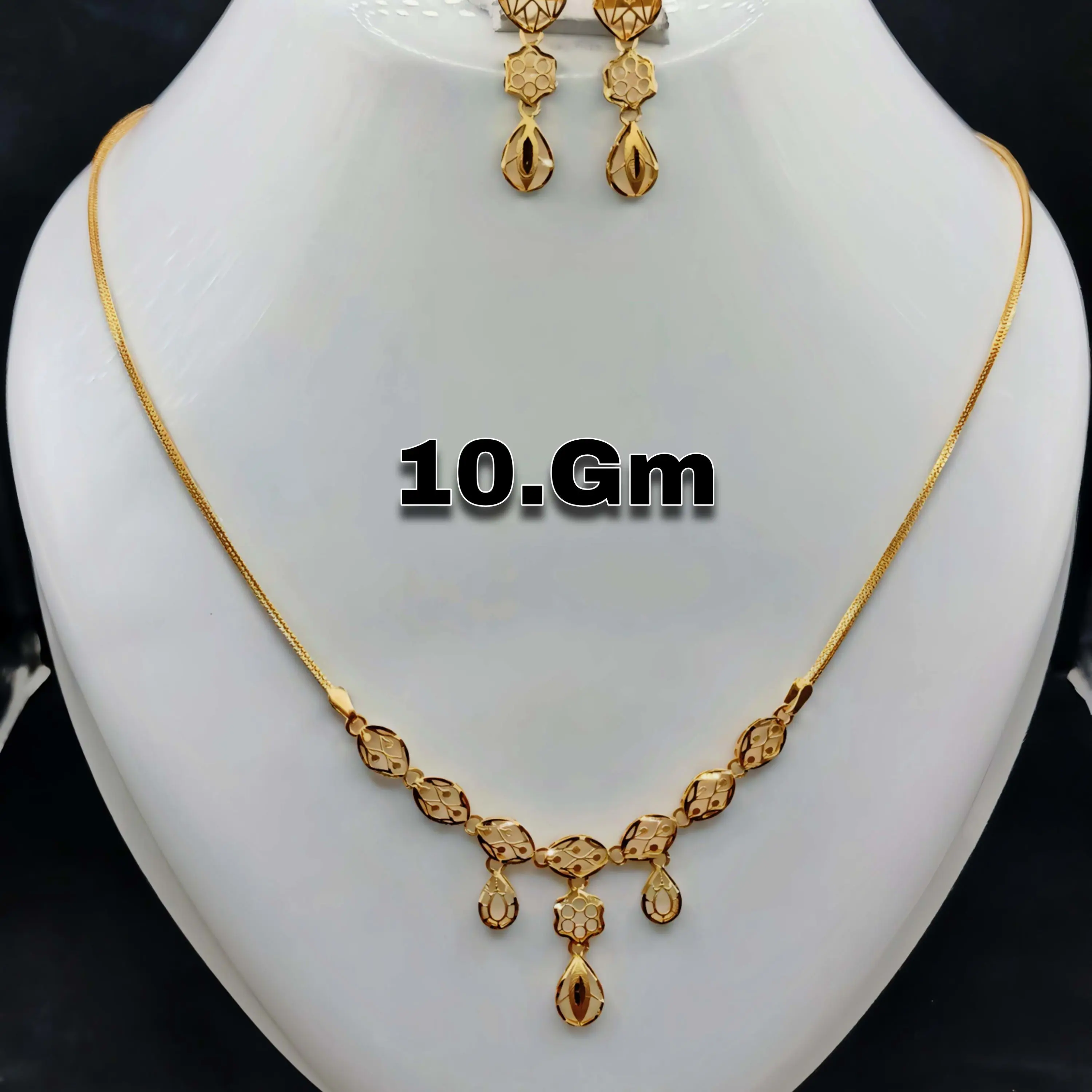 Yellow Gold Chain Set