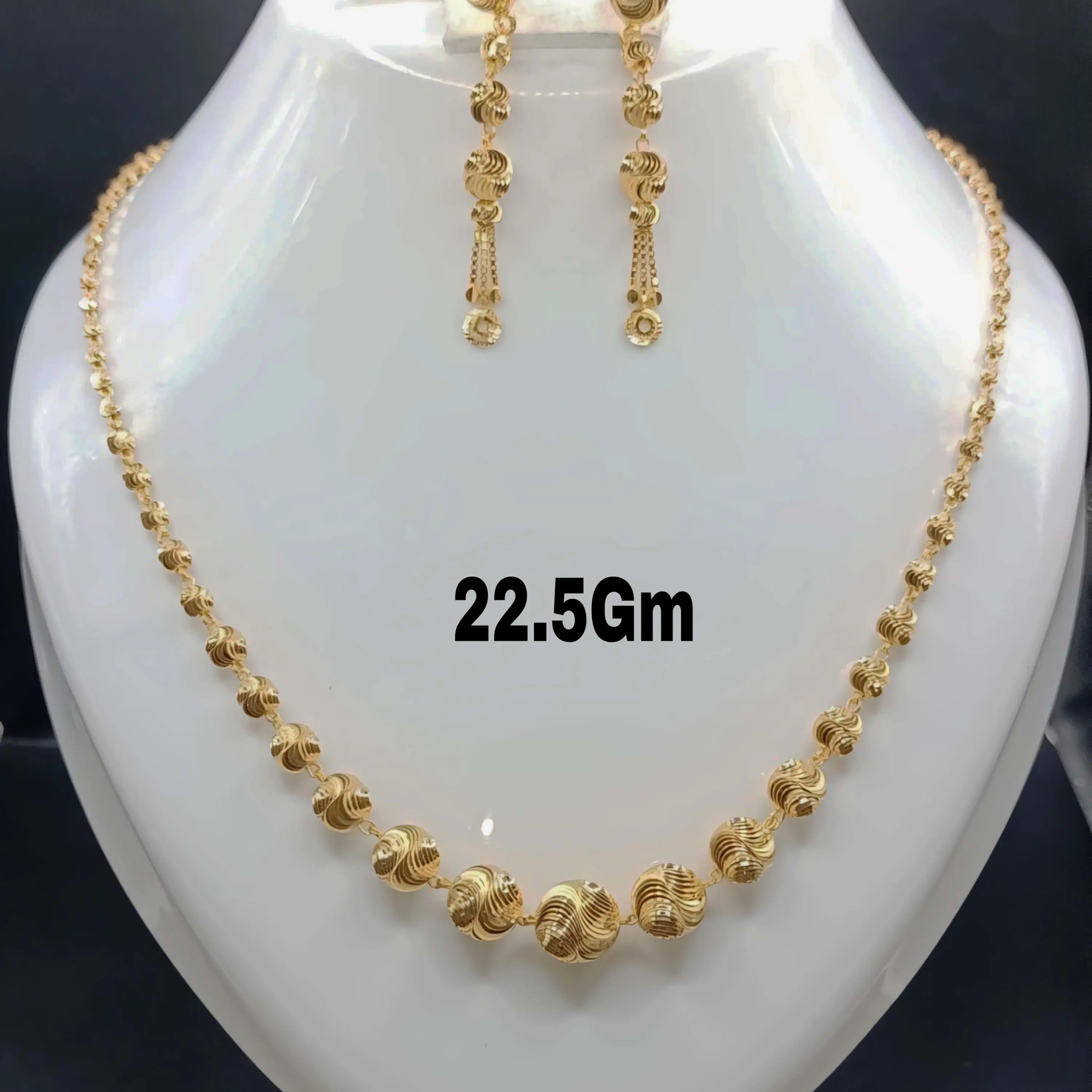 Yellow Gold Chain Set