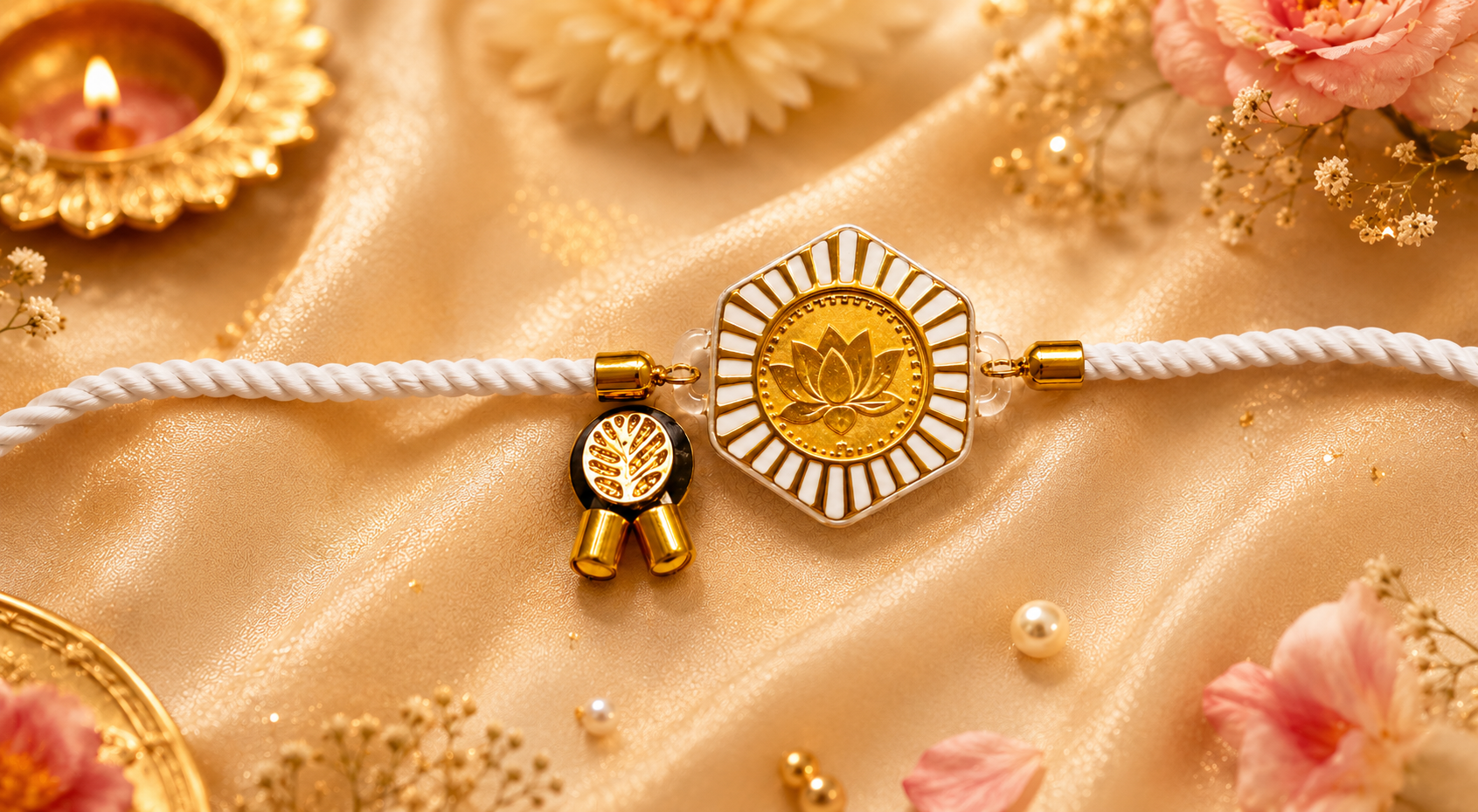 Rakhi  ( Gold )