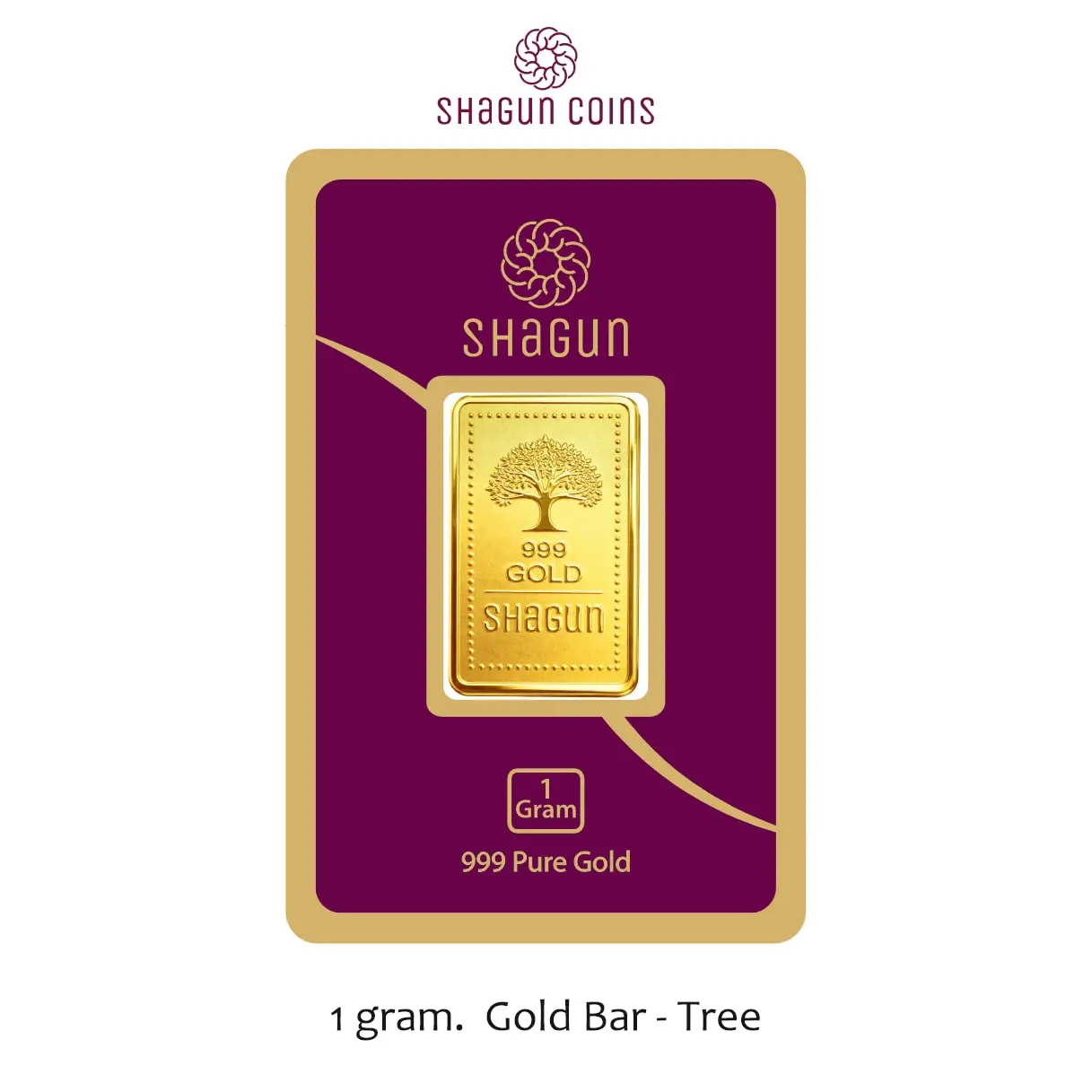 1 GARM GOLD BAR TREE