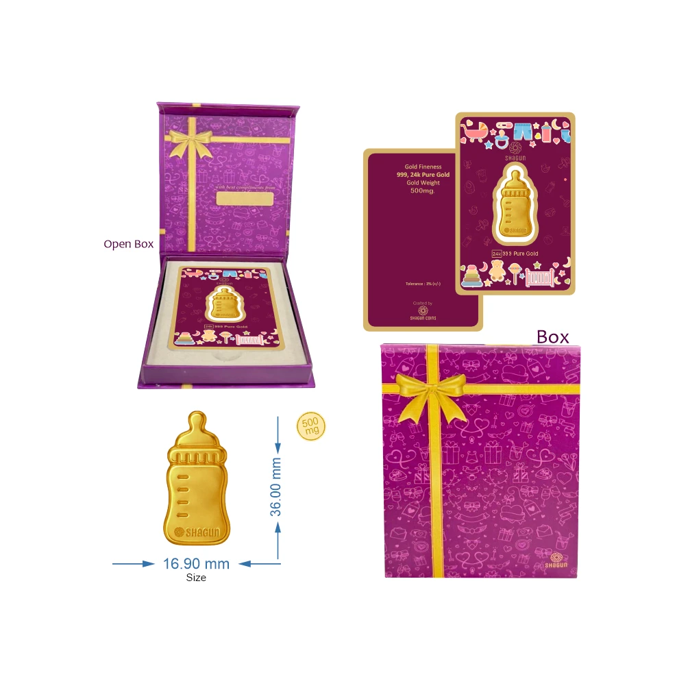 500 mg. GOLD COINS KIDS - BOTTLE
