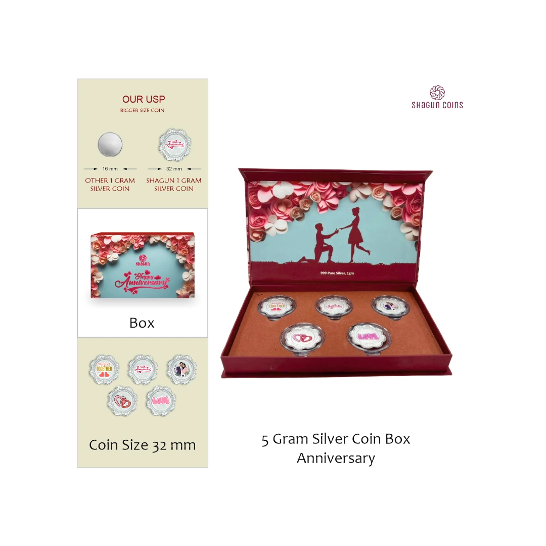 5 GRAM SILVER COIN BOX -HAPPY NEW YEAR