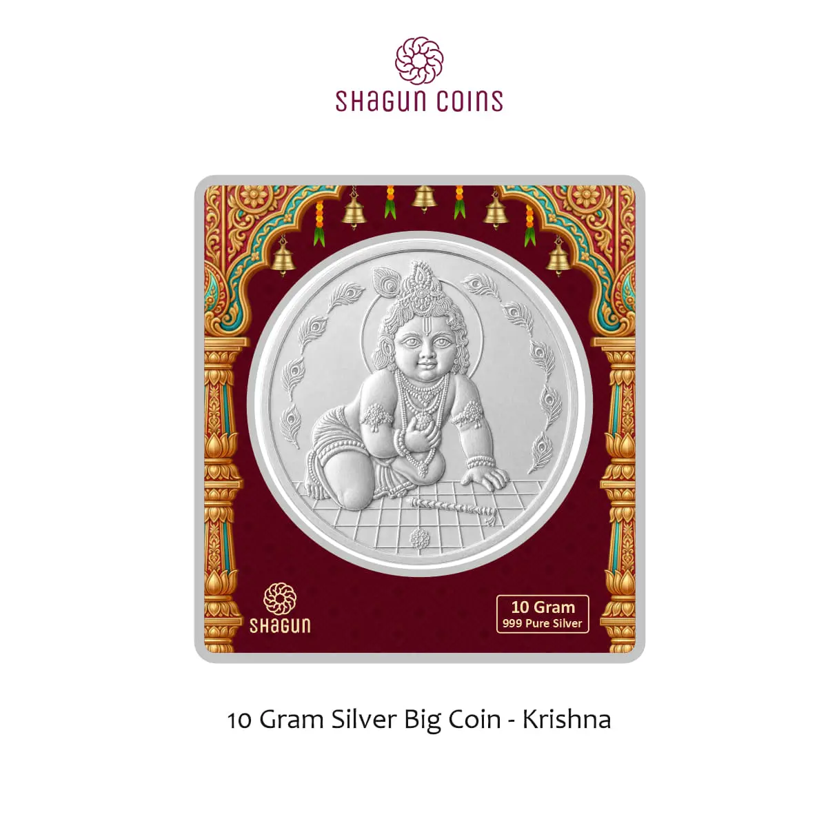 10 GRAM SILVER COIN BIG-KAHNA JI