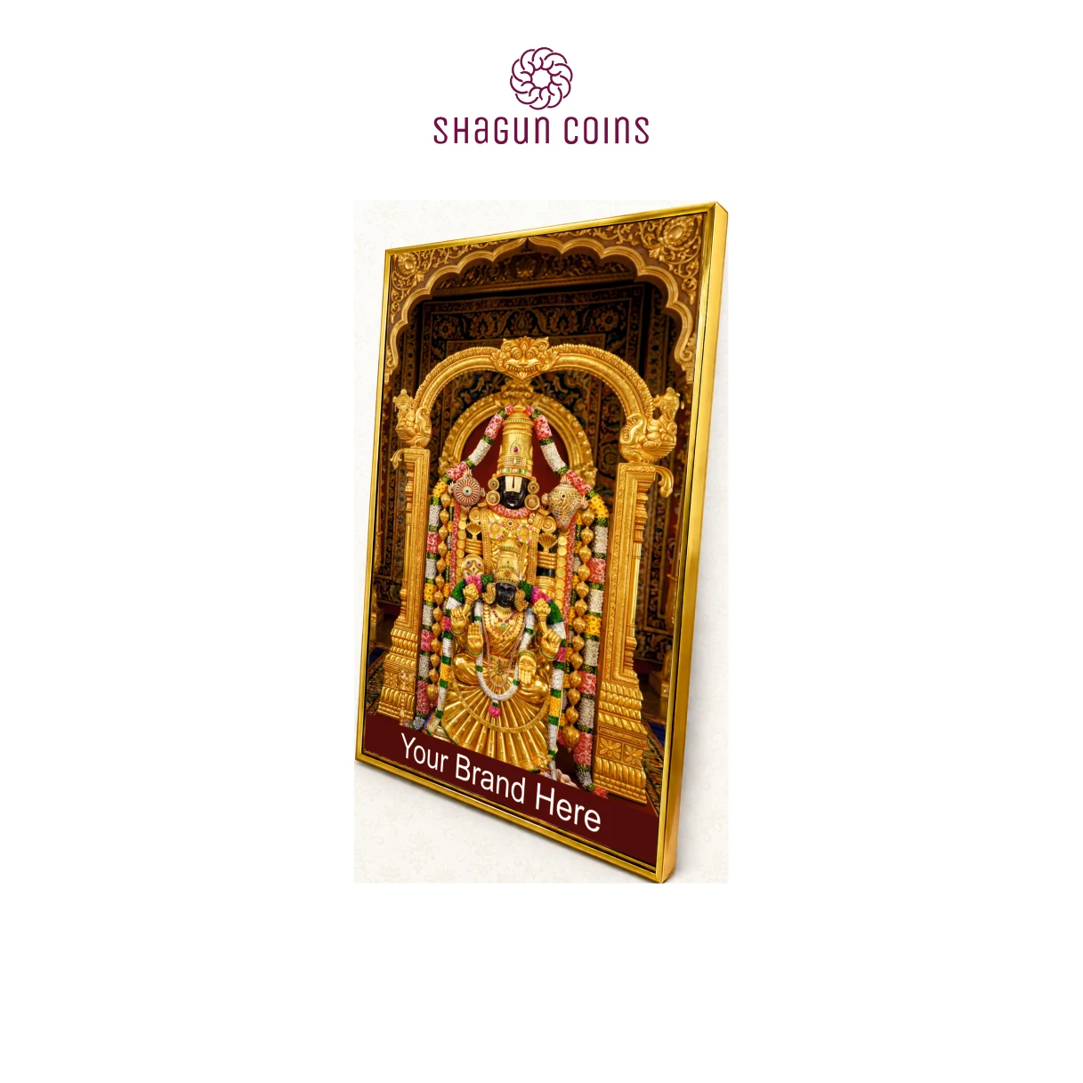 Gold luster photo frame - Bala ji - 2