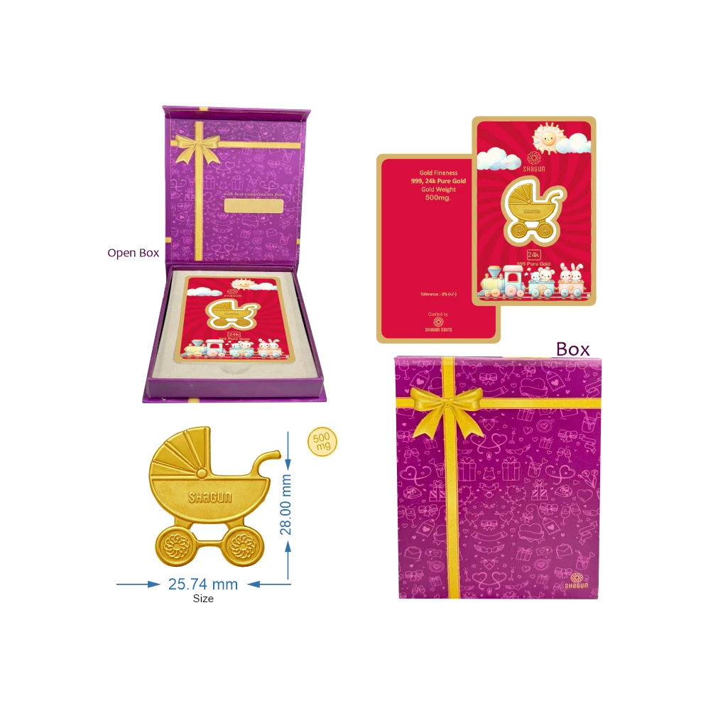 500 mg. GOLD COINS KIDS - BAGGI
