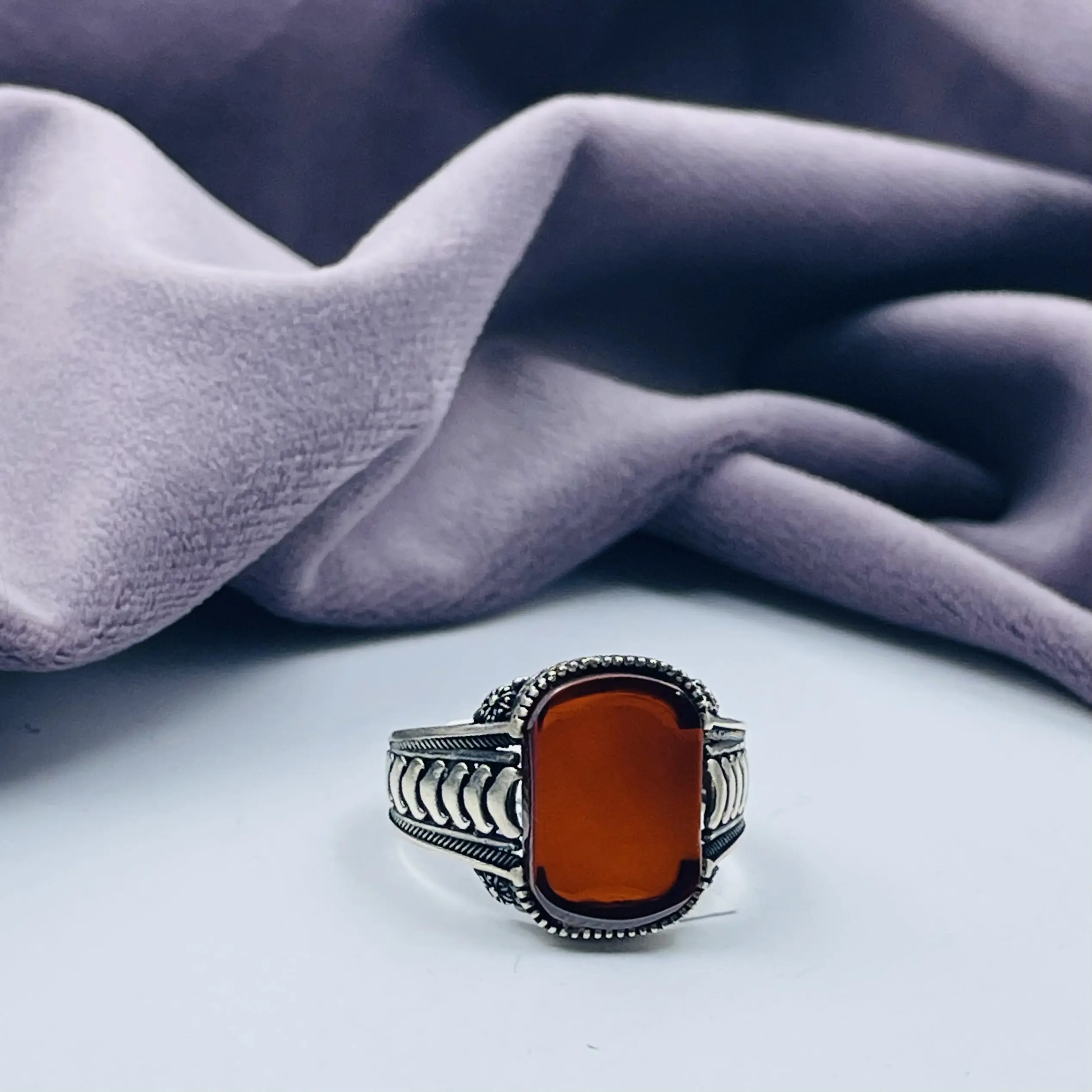 Silver Mens Ring