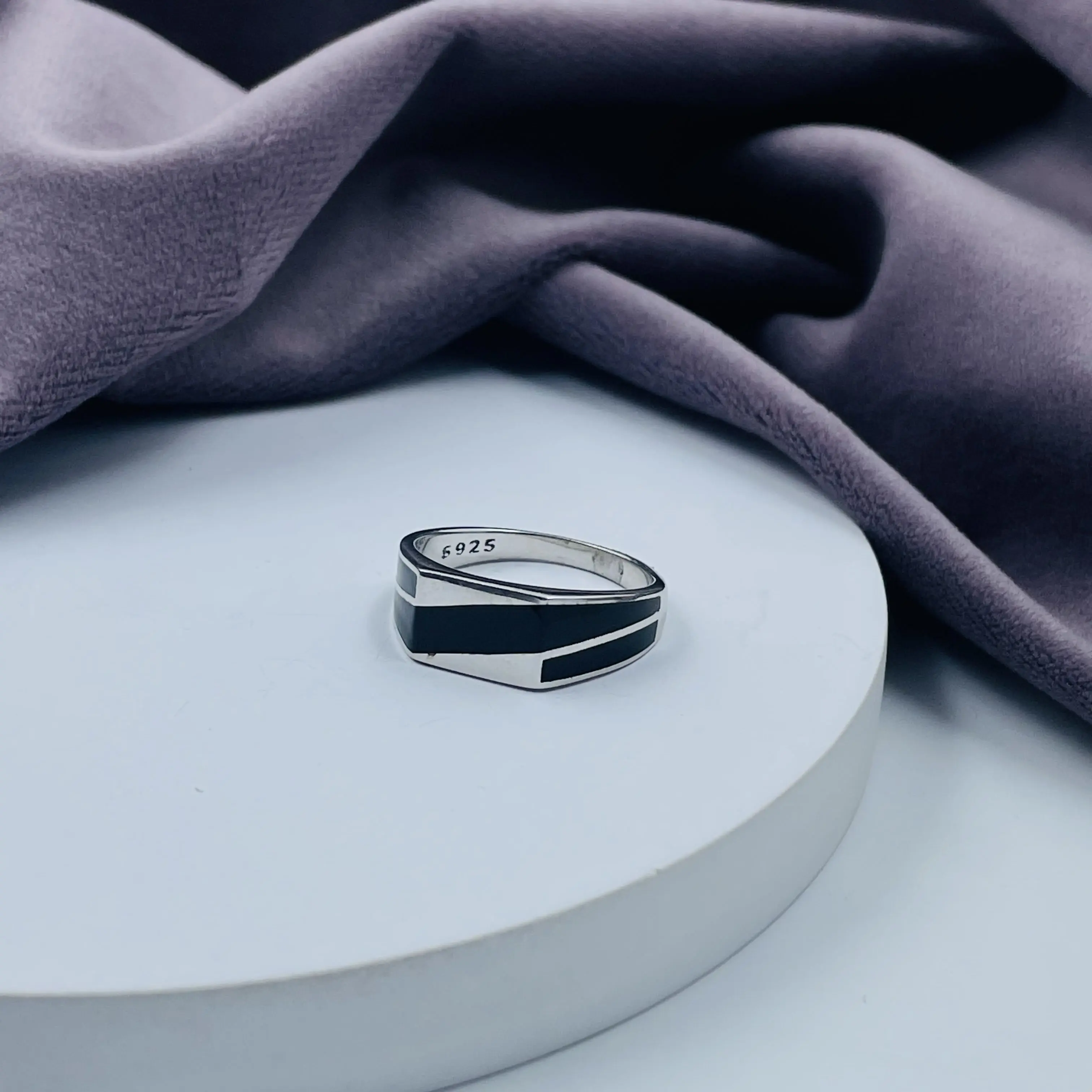 Silver Mens Ring