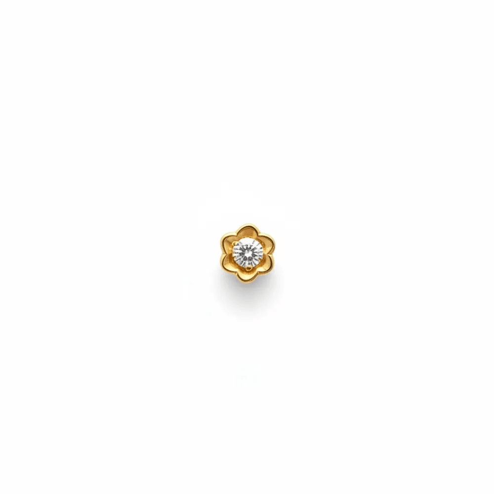 Flower Diamond Nosepin