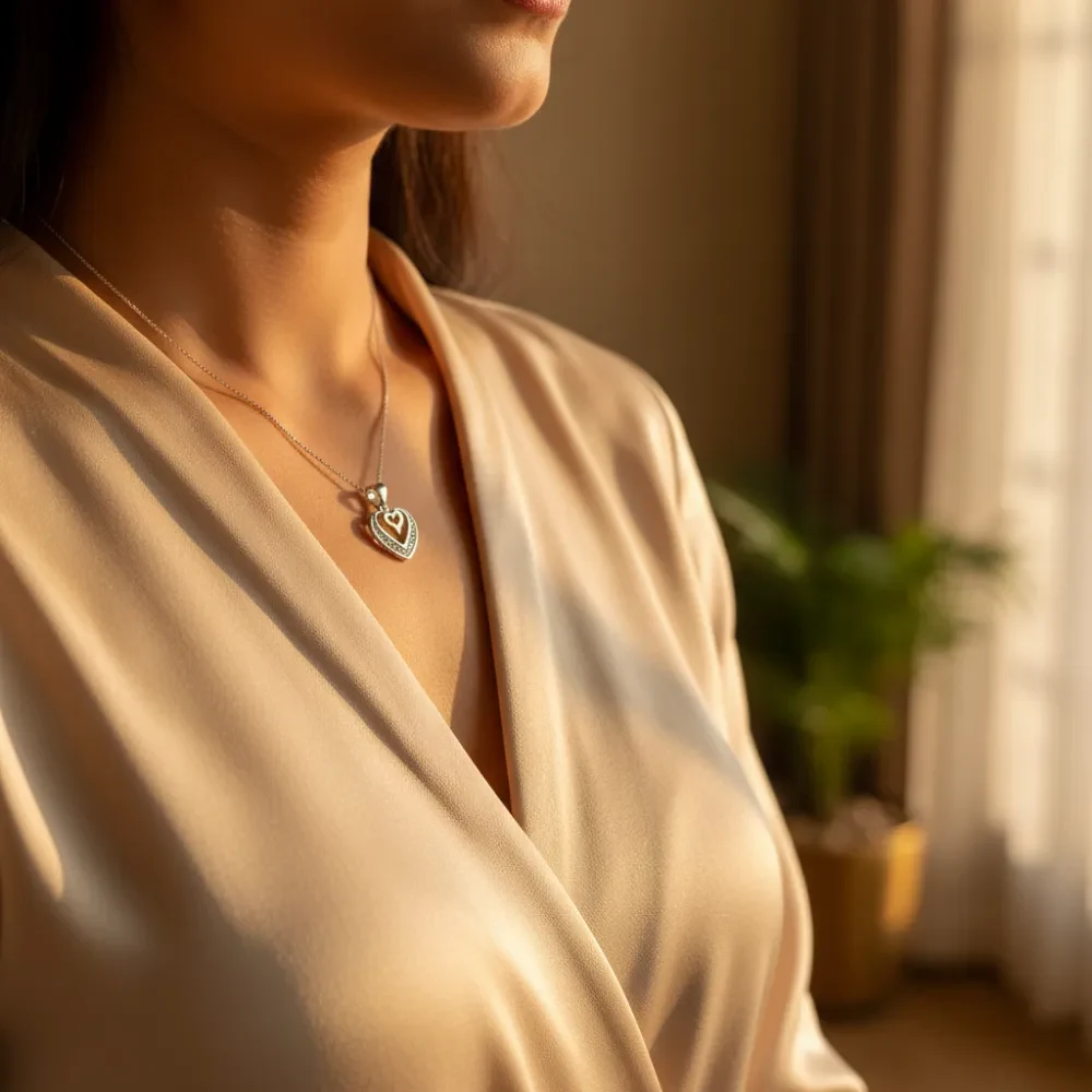 Double Heart Pendant
