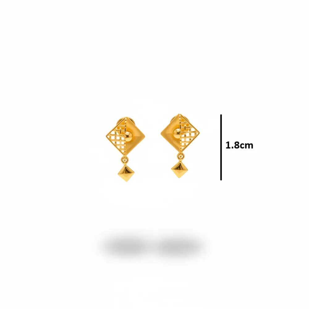 Splendid Geometric Drop Earrings