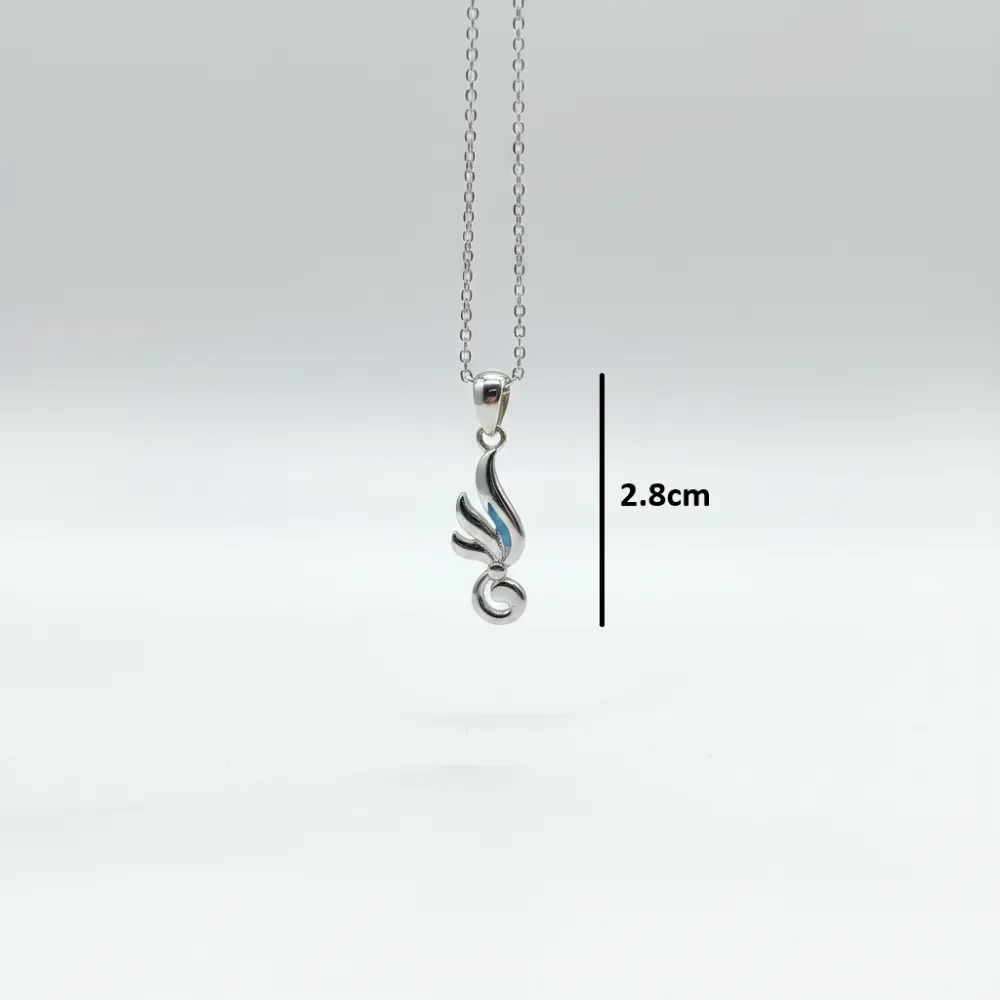 Peacock Feather Pendant