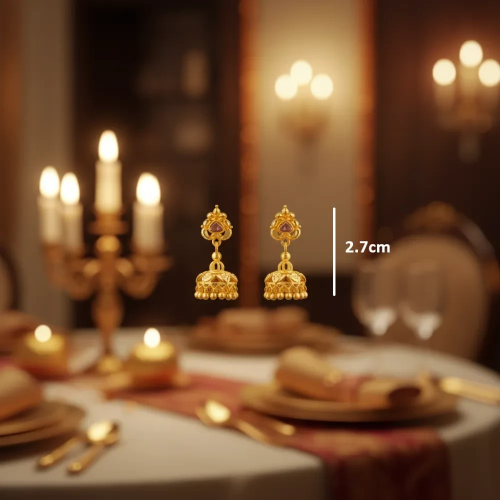 Crown Shaped Jhumka