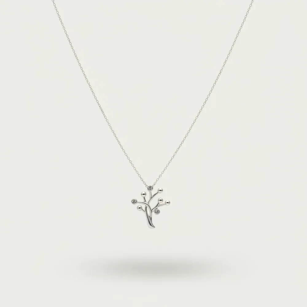 The Silver Sapling Pendant Chain