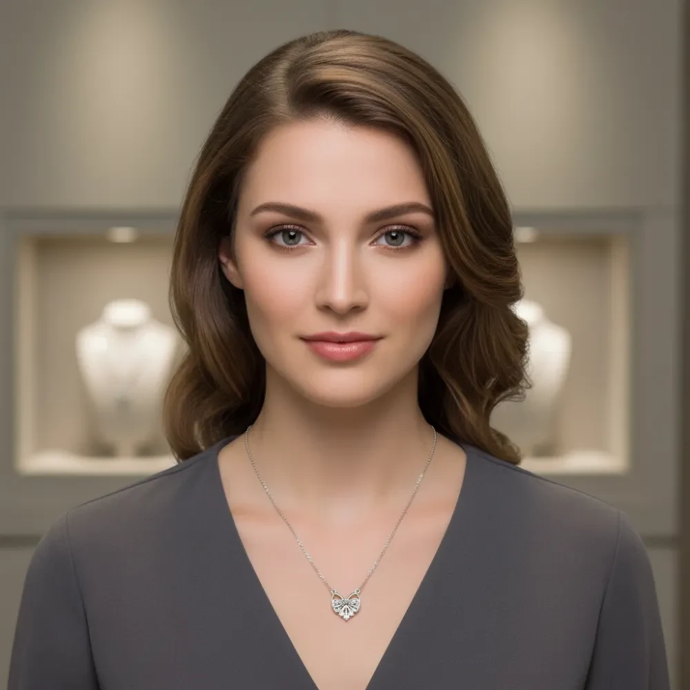 Butterfly Pendant Chain