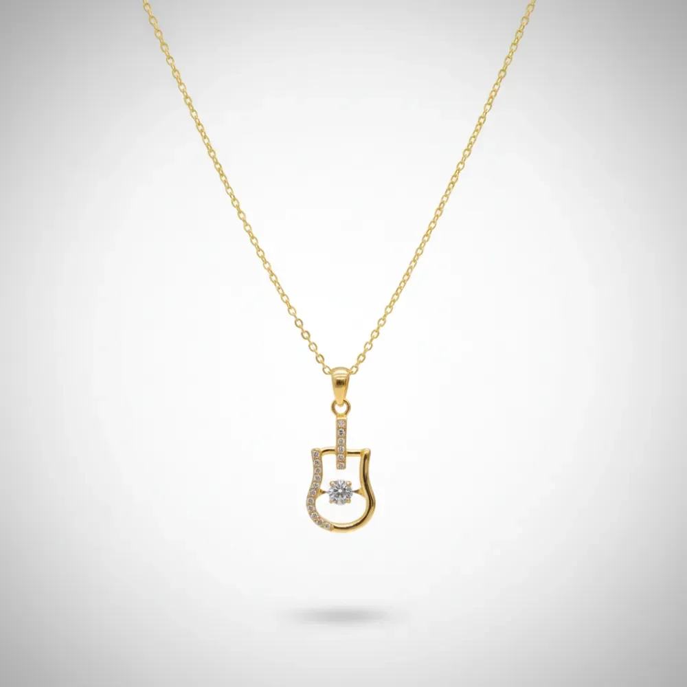 Guitar Pendant Chain