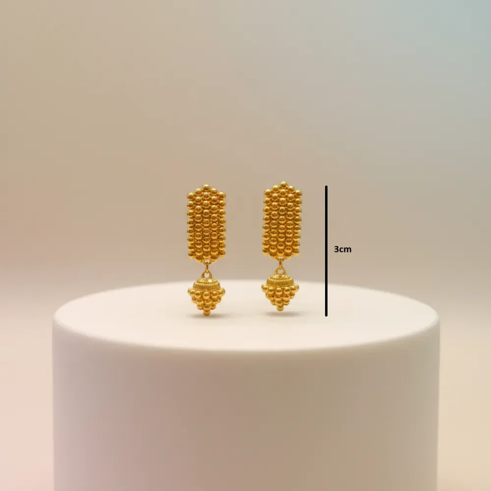 Rajkot Earrings with Jhumka