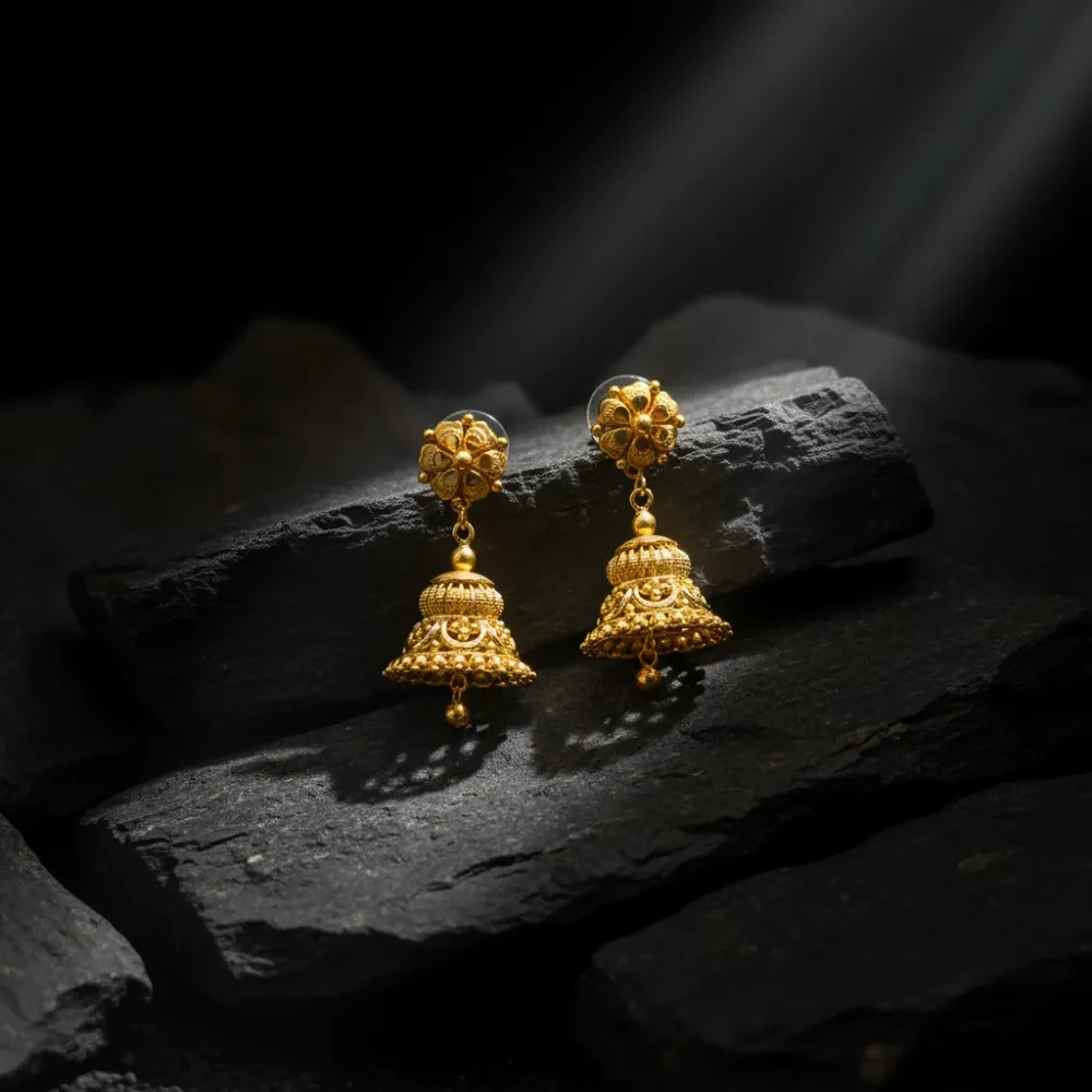 Traditional Jhumka Drops