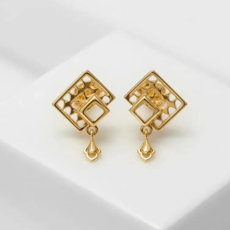Geometric Filigree Drops