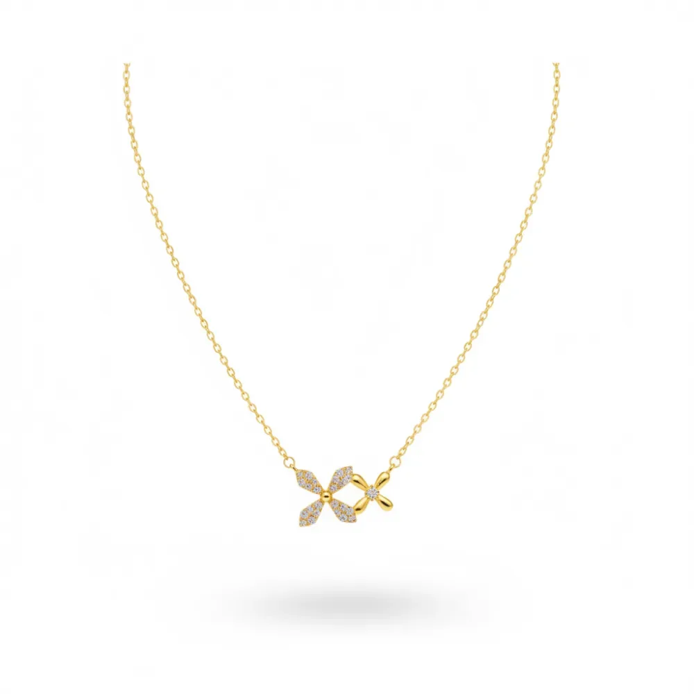 Interlocked Blossom Chain