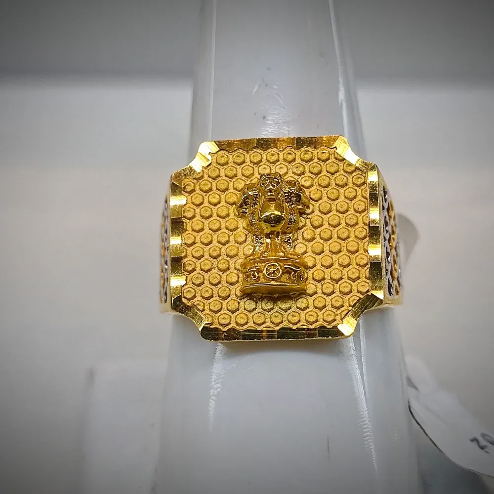 Ashoka Symbol Gents Rings