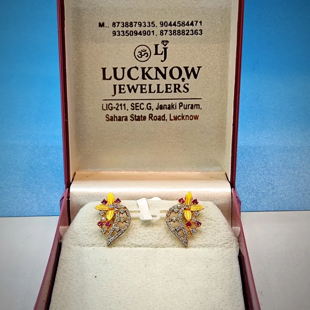 Flower Shaped Earings