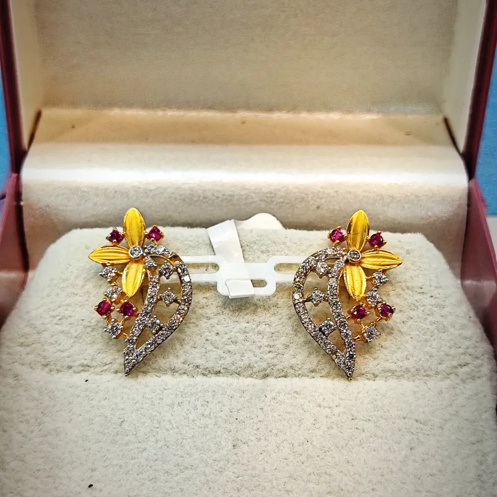 Flower Shaped Earings