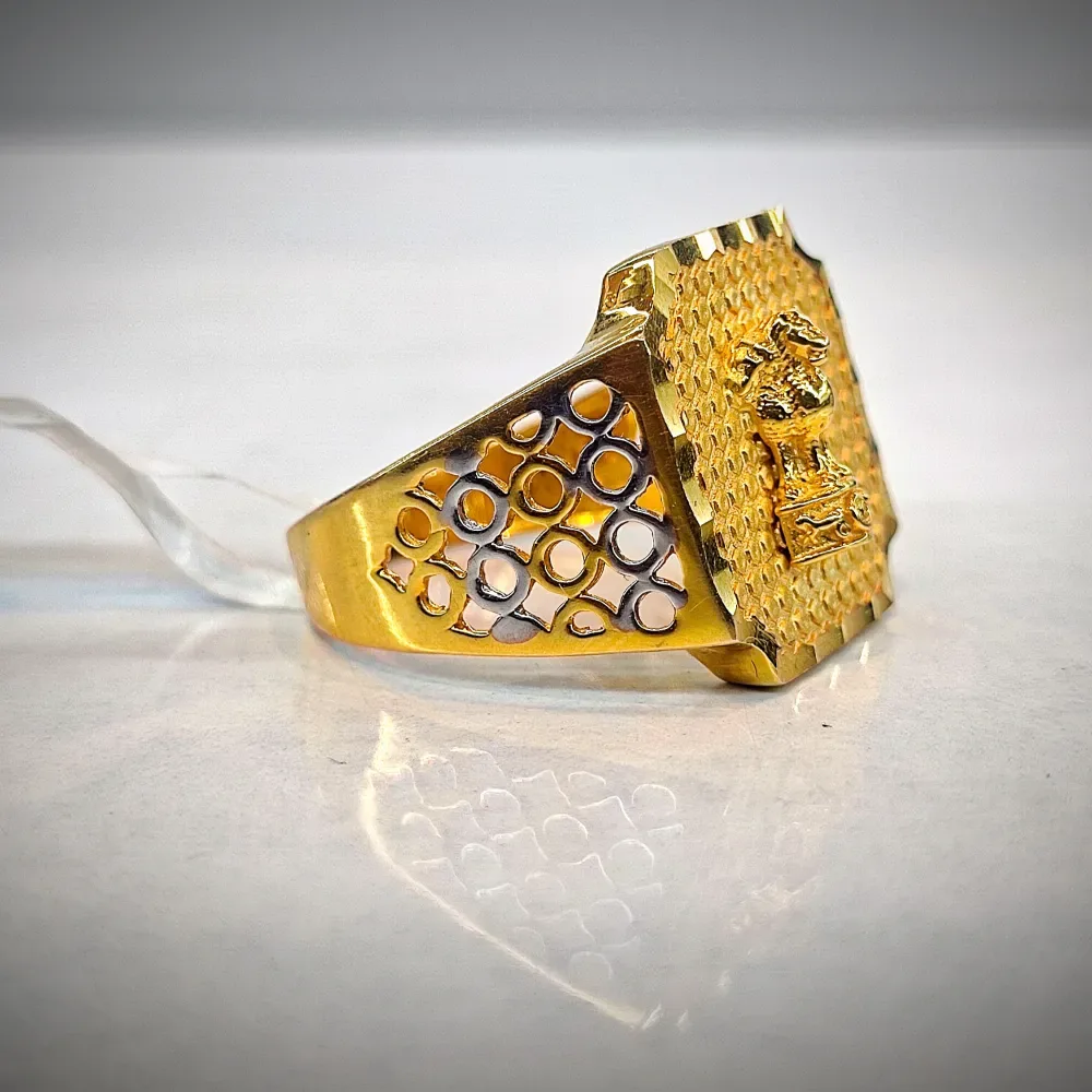 Ashoka Symbol Gents Rings