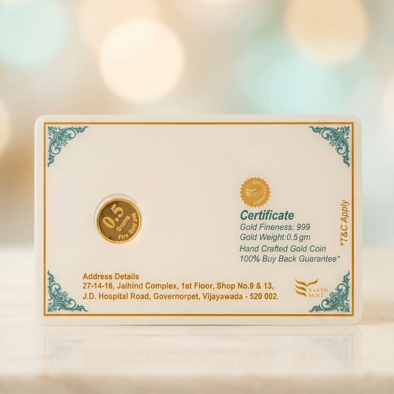 500 MILLI GRAM GOLD COIN