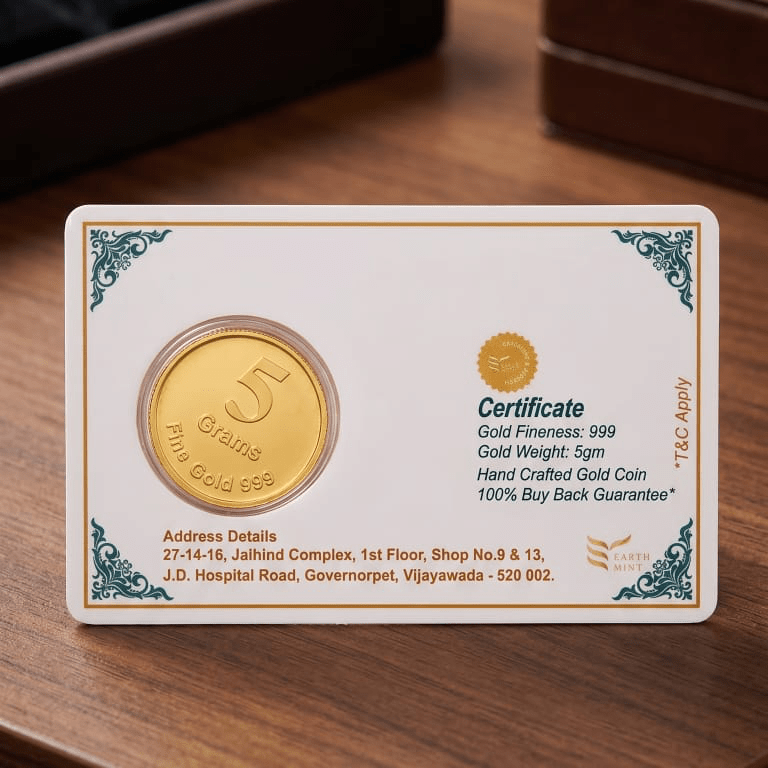 5 GRAM GOLD COIN