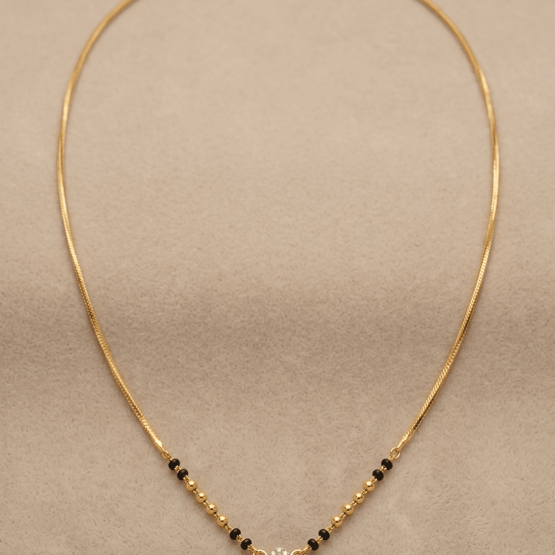 black beeds ( mangalsutra )