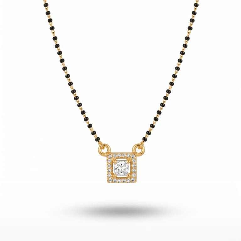 Black beeds mangalsutra