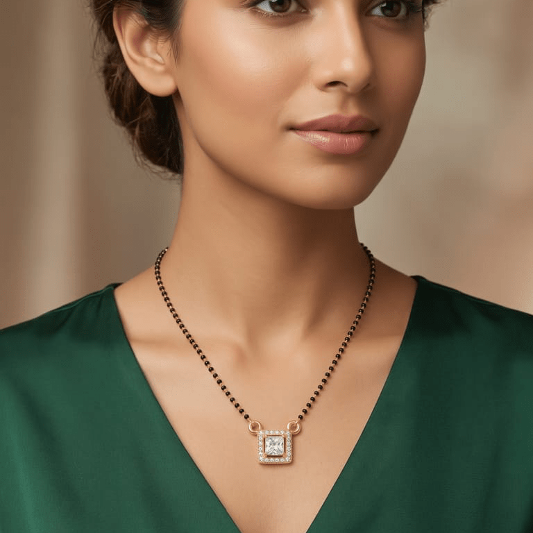 Black beeds mangalsutra