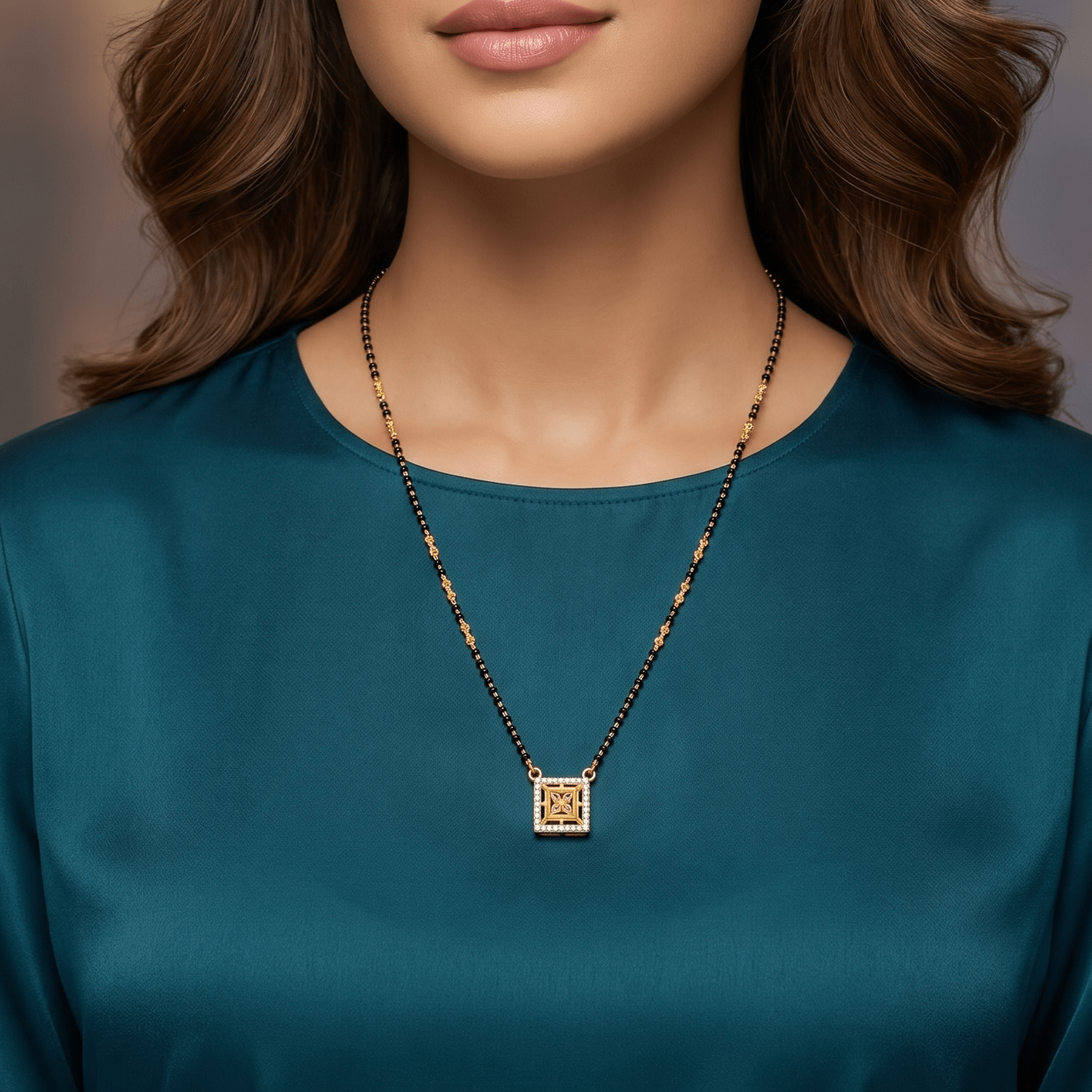 Black beeds mangalsutra
