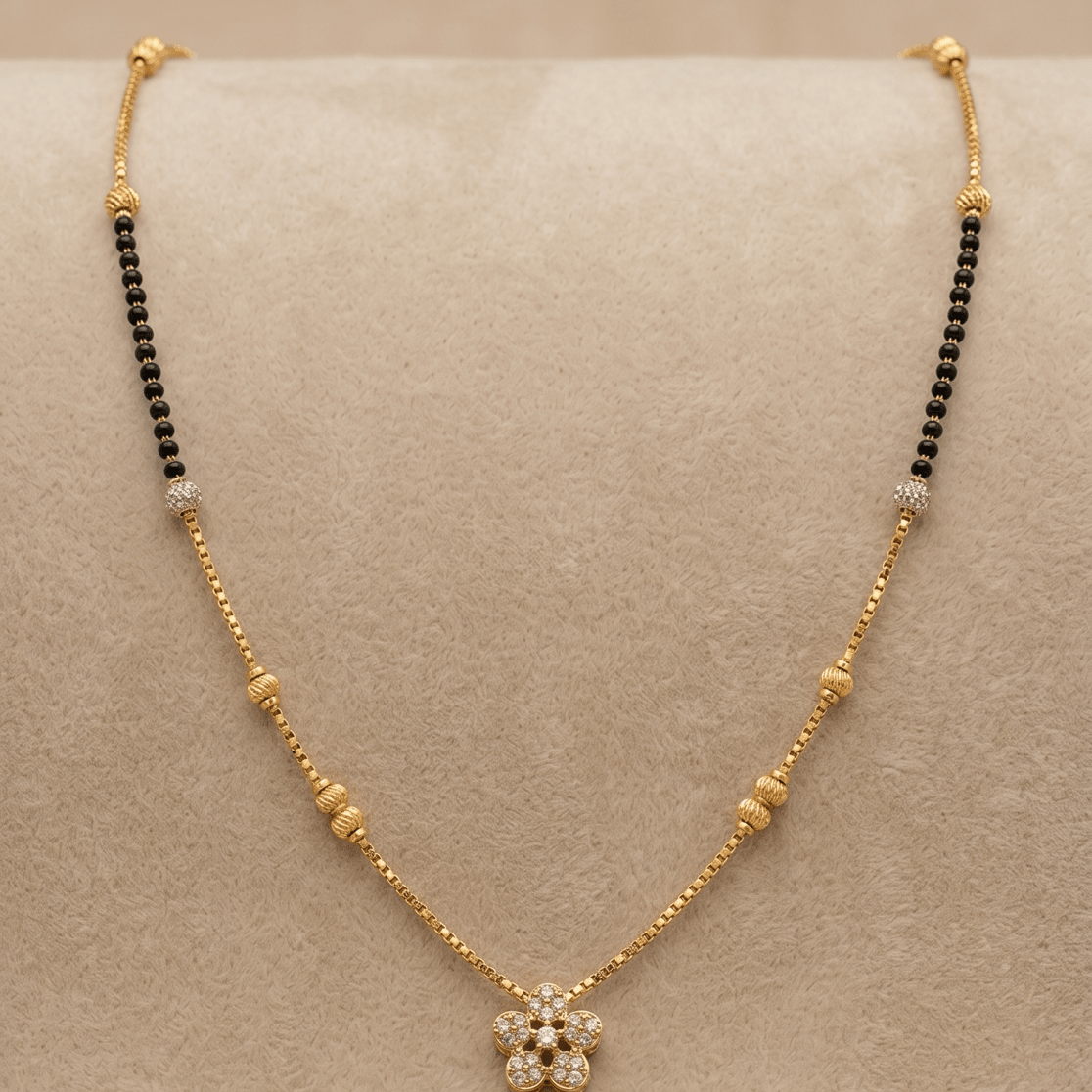 black beeds ( mangalsutra )