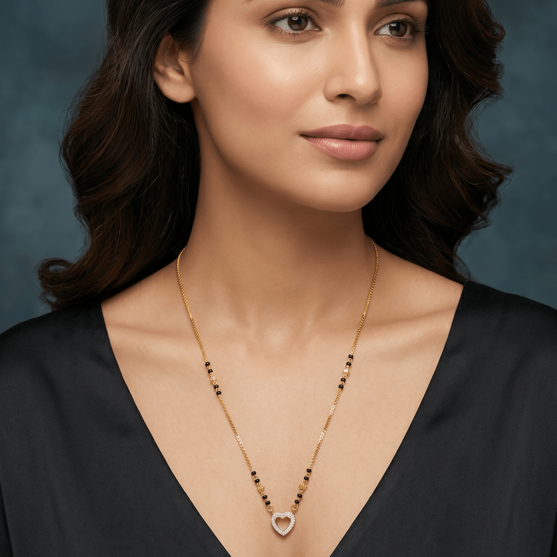 black beeds (mangalsutra)