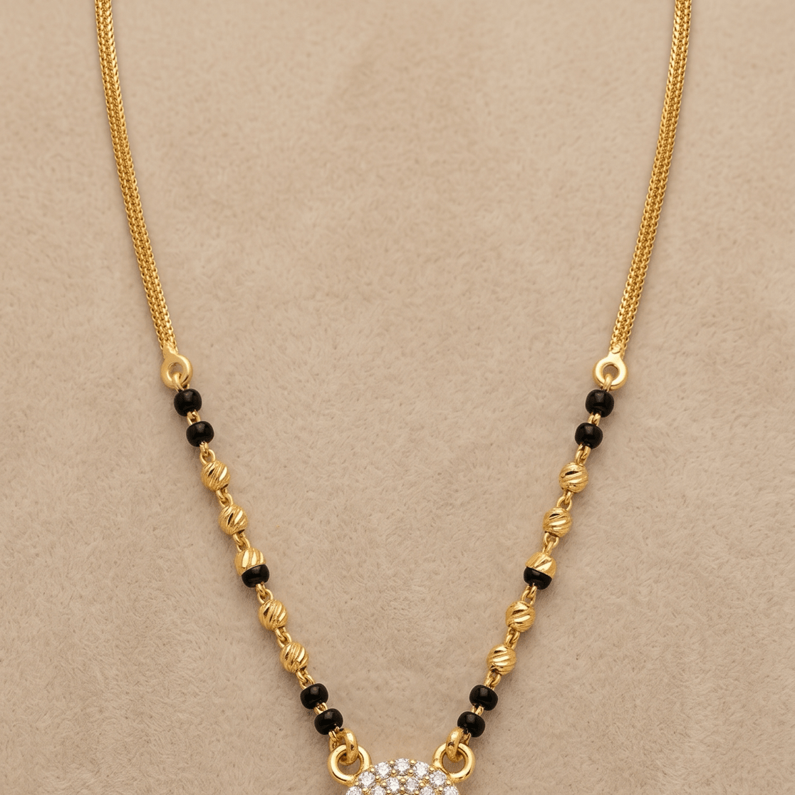 black beeds ( mangalsutra )